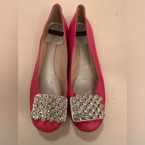 Kate Spade Pink flat shoes. Size 8. Used